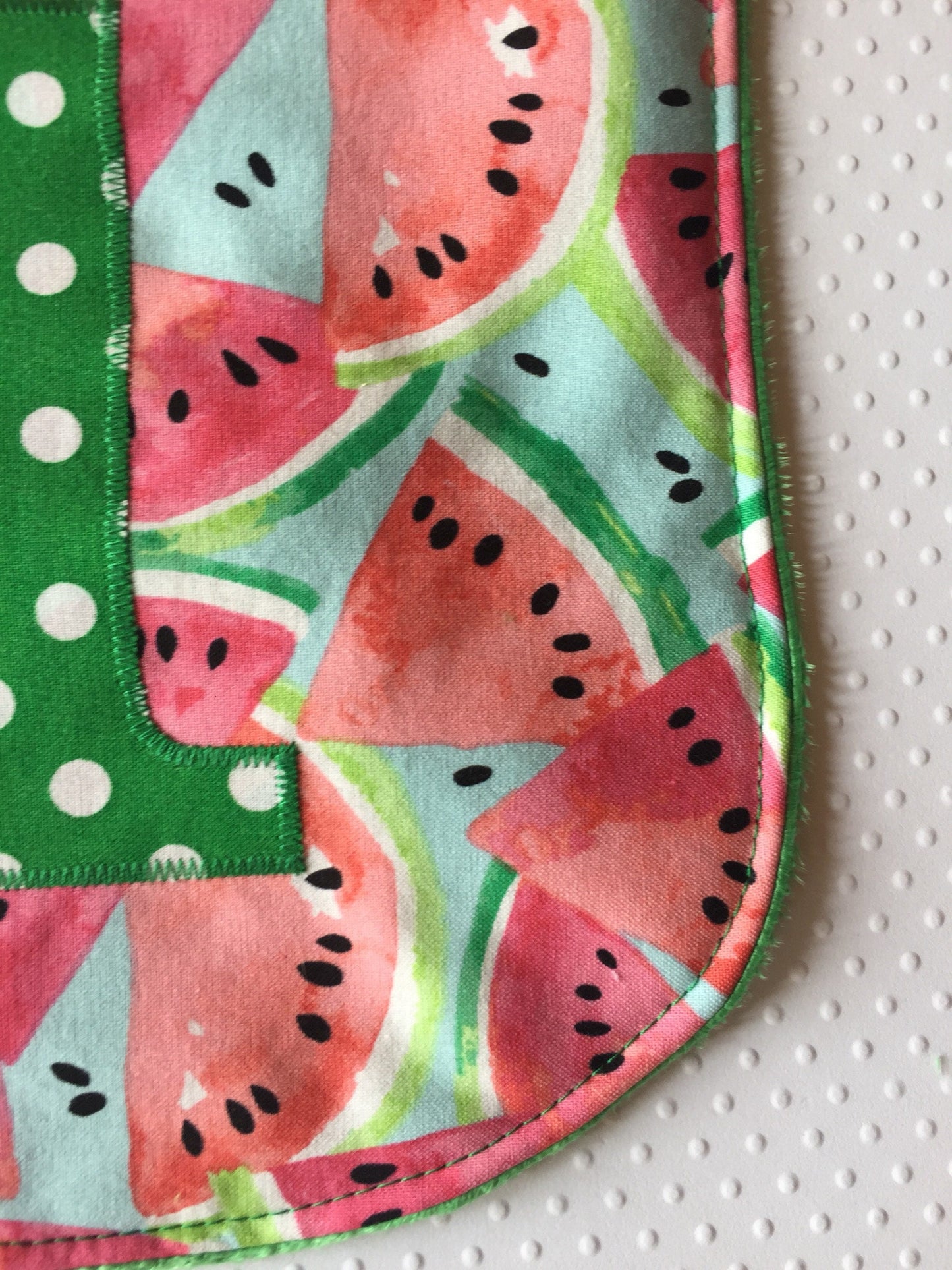 Watermelon First Birthday Bib