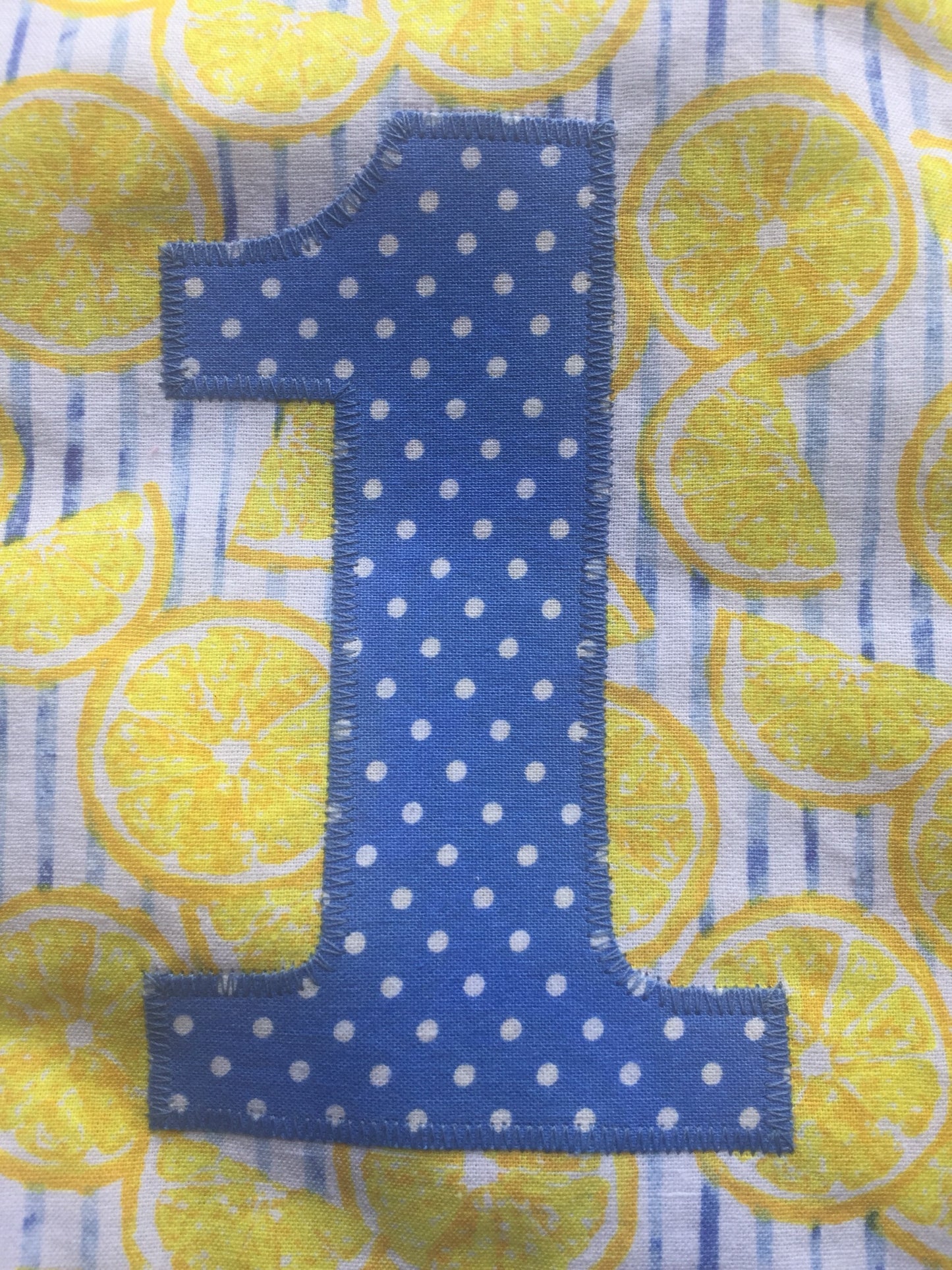 Lemons Lemonade Stand First Birthday Bib