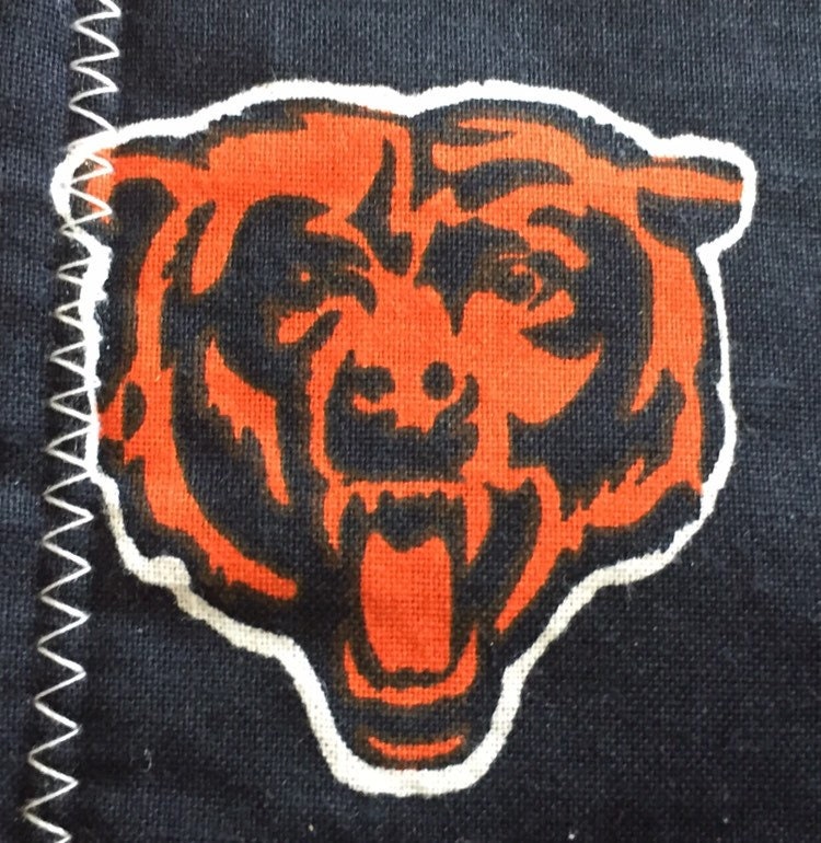 Chicago Bears 1 Bib and 2 Burp Cloth Set