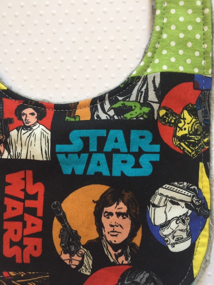 Star Wars Burp Cloth and Bib Set of 3