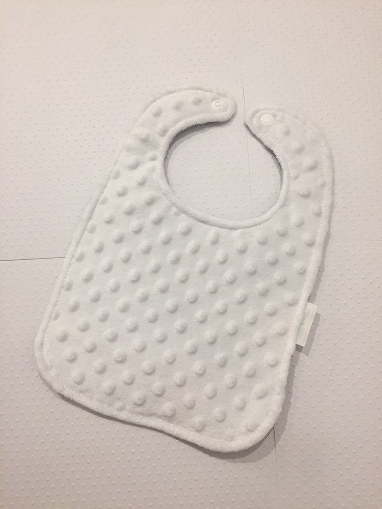 Halloween Patchwork Pumpkin Toddler Bib (fits up to 24 months)