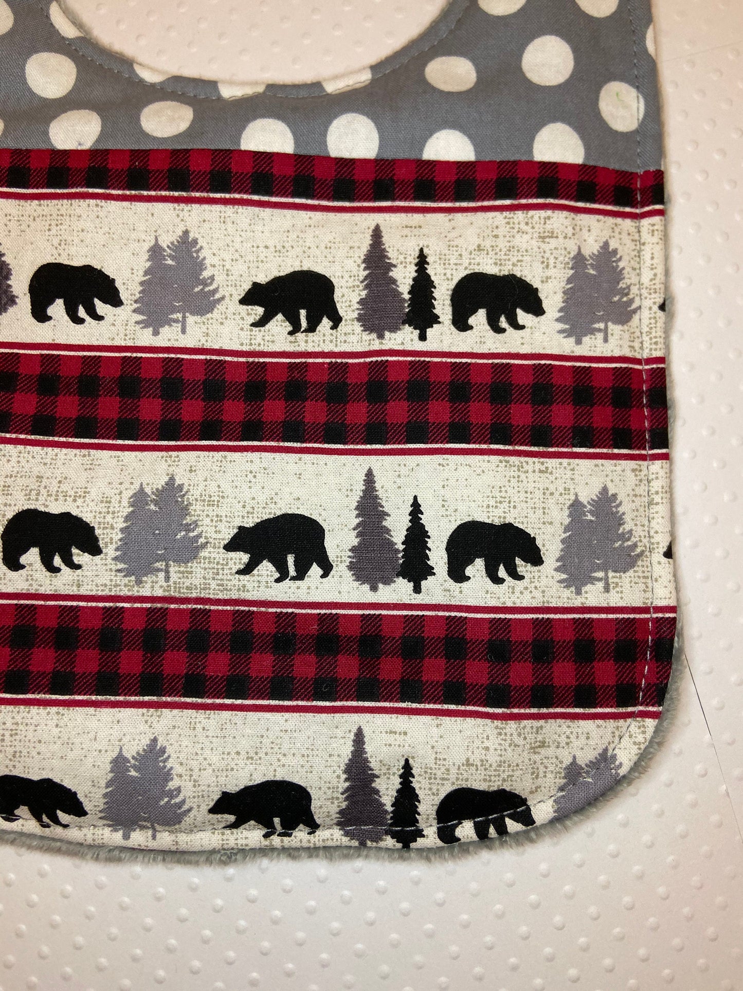 Wild One Bear Bib - Toddler (fits up to 24 months)