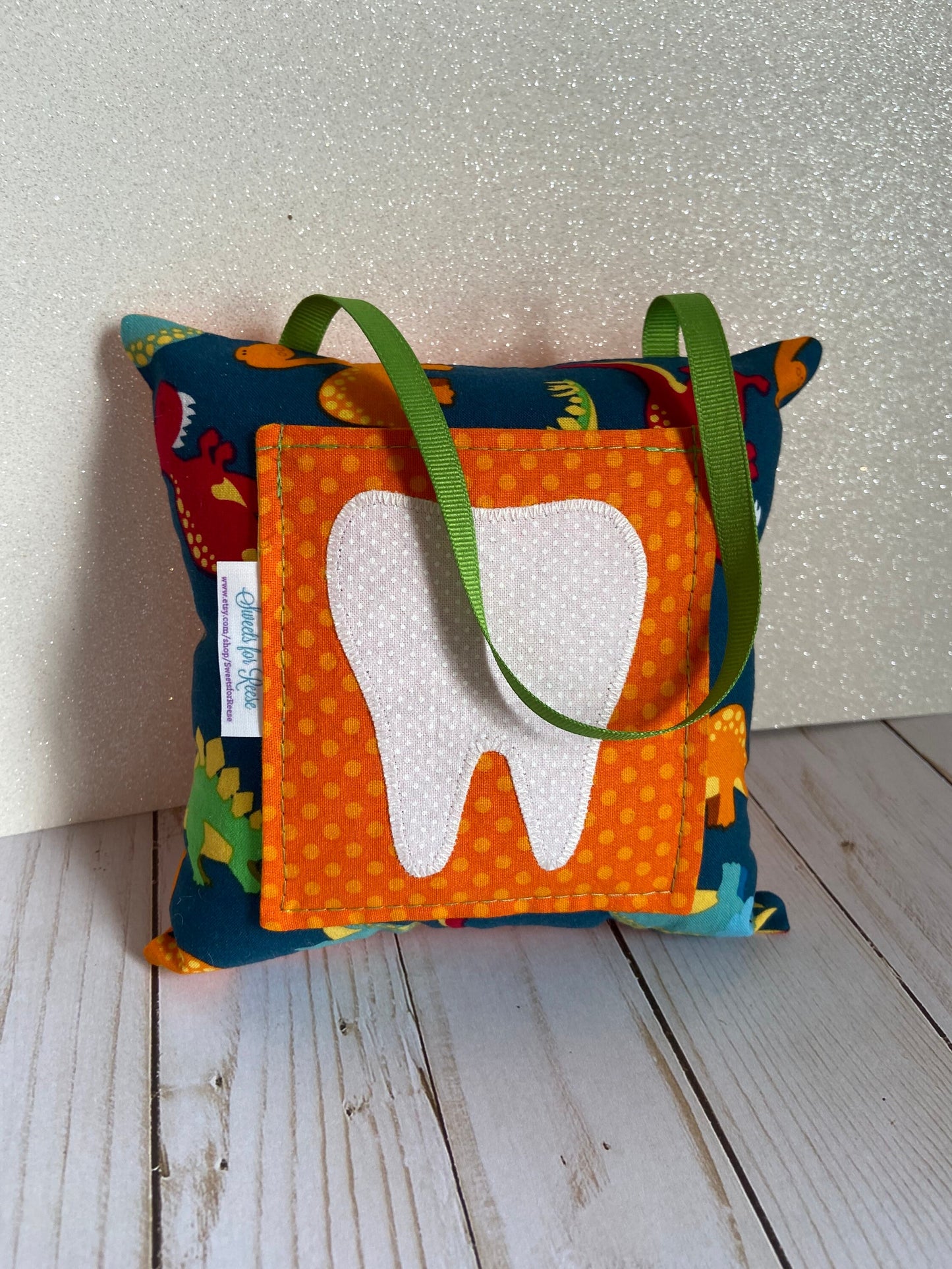 Tooth Fairy Pillow - Dinosaurs