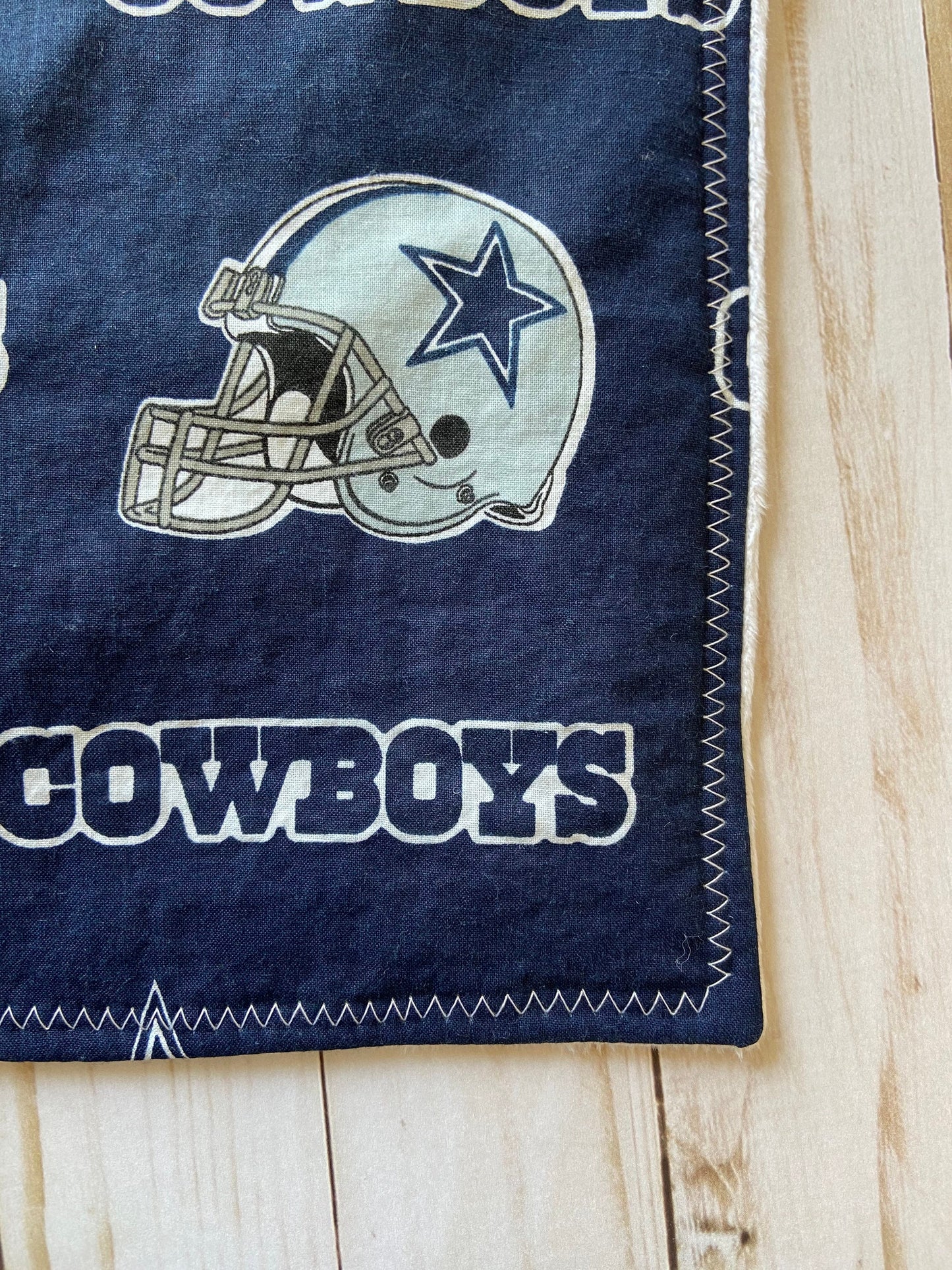 Dallas Cowboys Burp Cloths and bib Set- Set of 3