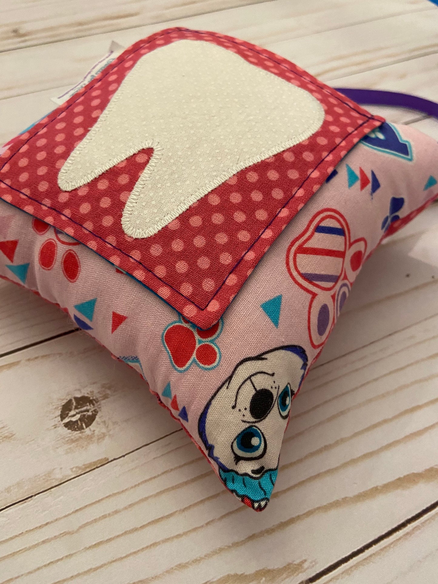 Tooth Fairy Pillow - Paw Patrol pink