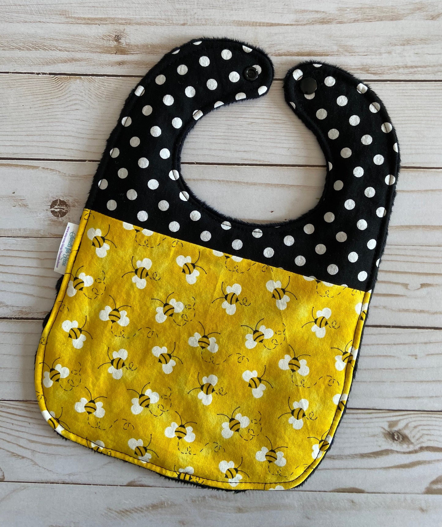 Bees Bib (fits up to 24 months)