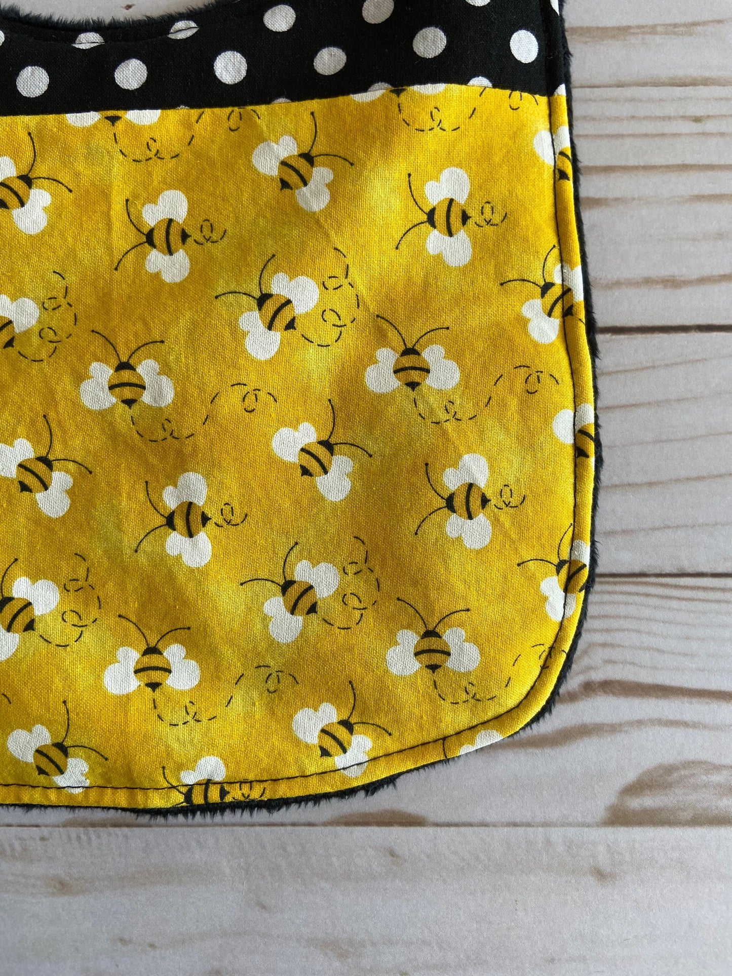 Bees Bib (fits up to 24 months)