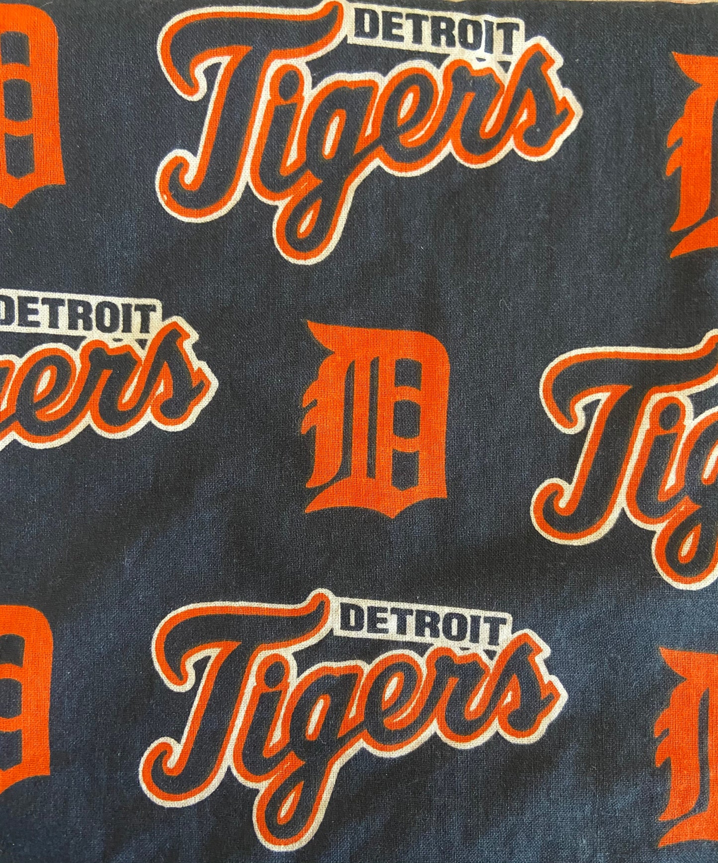 Detroit Tigers Baseball Burp Cloth and Bib
