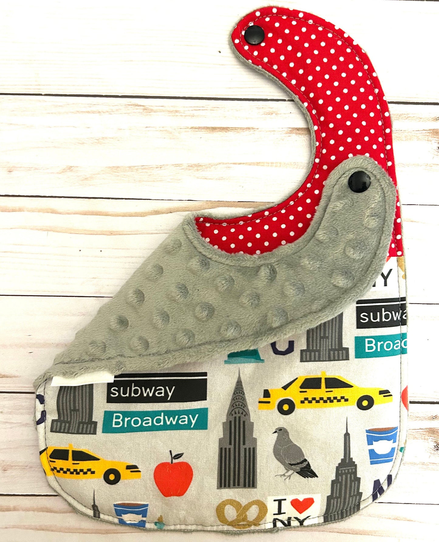 New York City Toddler Bib (fits up to 24 months)