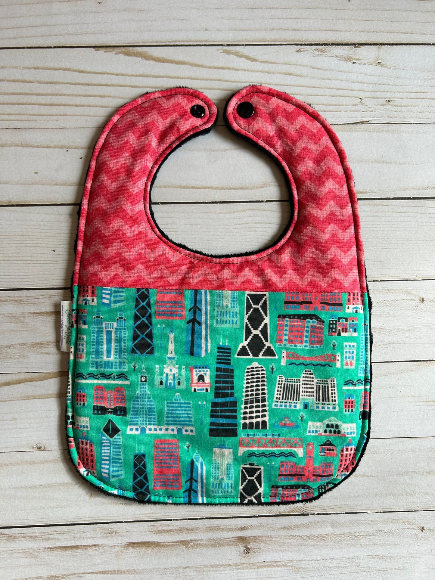 Chicago Toddler Bib (fits up to 24 months)