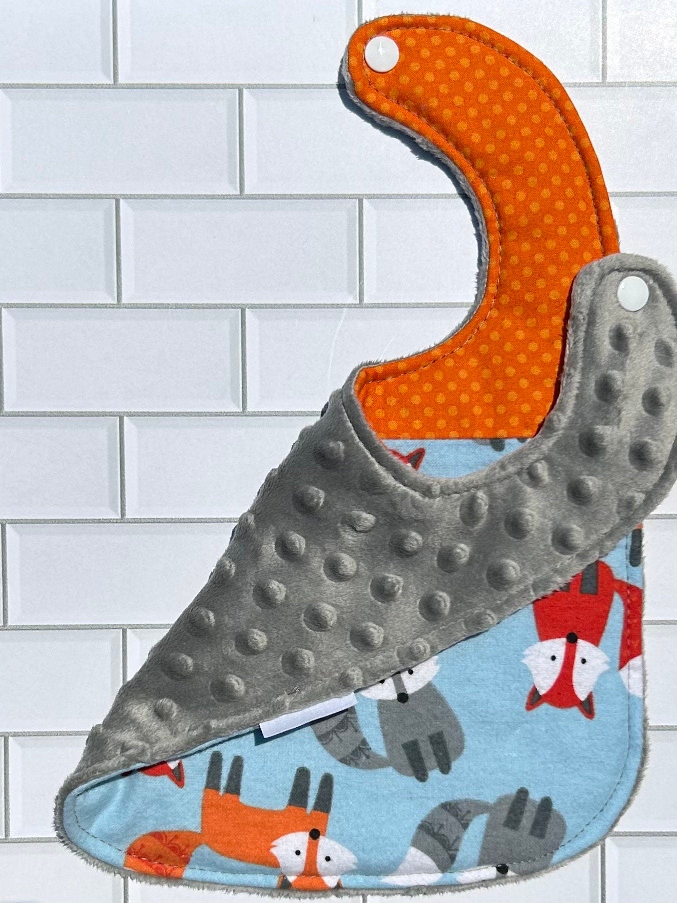 Foxes Bib (fits up to 24 months)