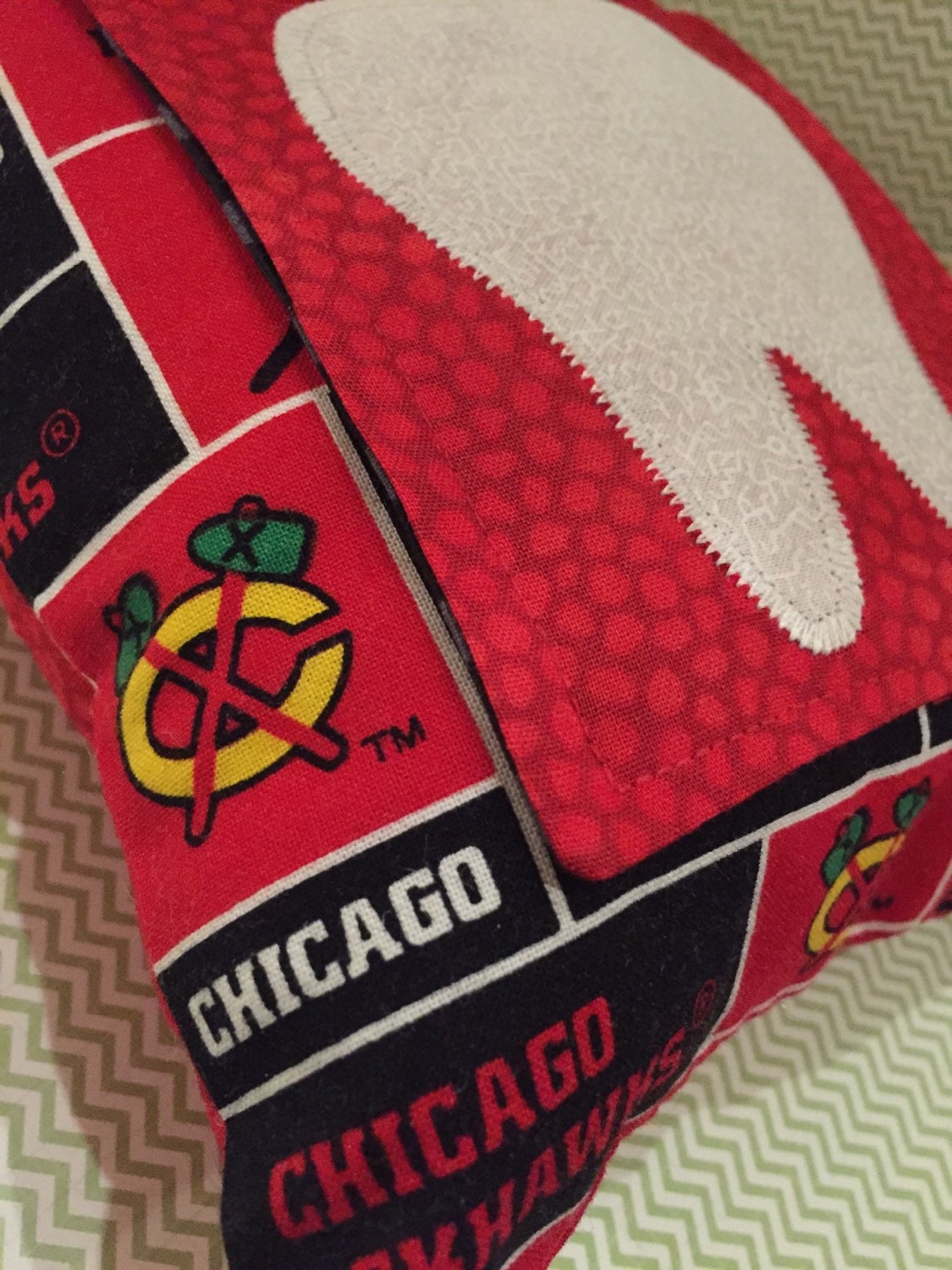 Tooth Fairy Pillow - Chicago Blackhawks