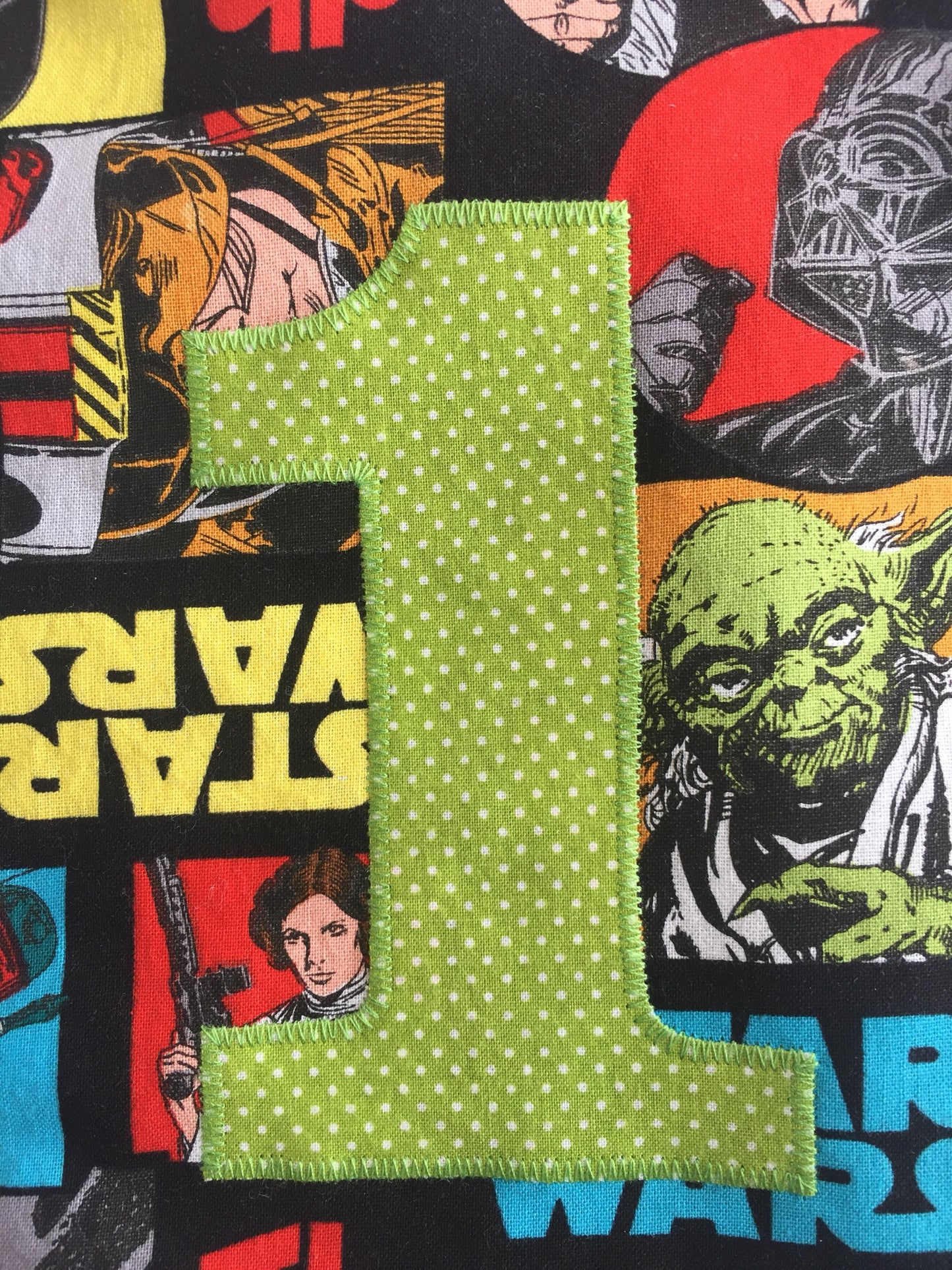 Star Wars First Birthday Bib