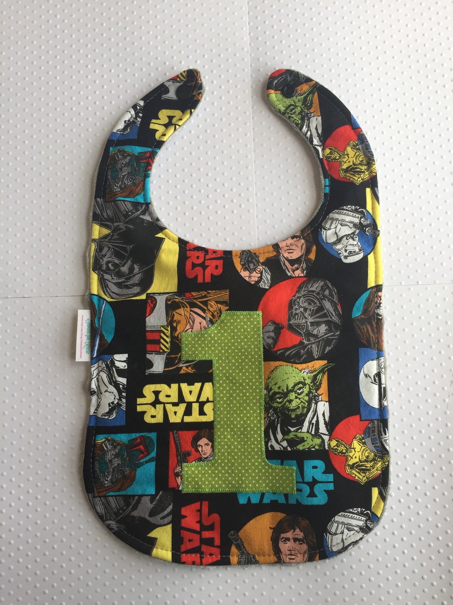 Star Wars First Birthday Bib