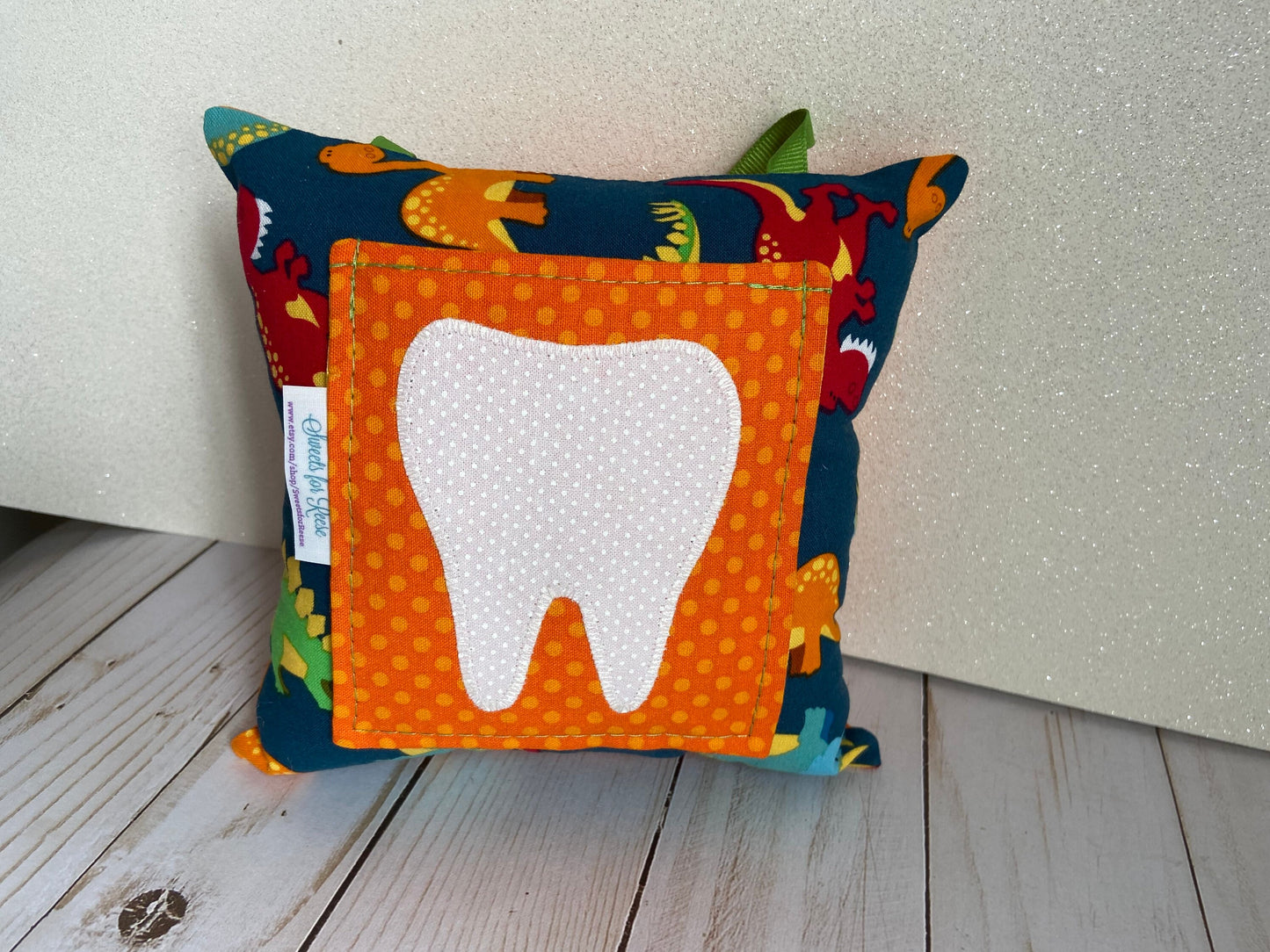 Tooth Fairy Pillow - Dinosaurs