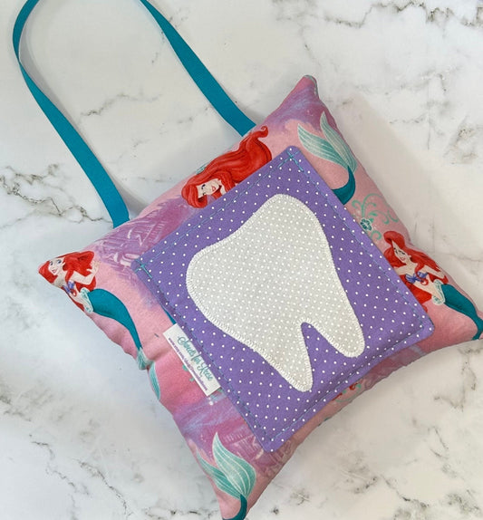 Tooth Fairy Pillow - Little Mermaid Ariel