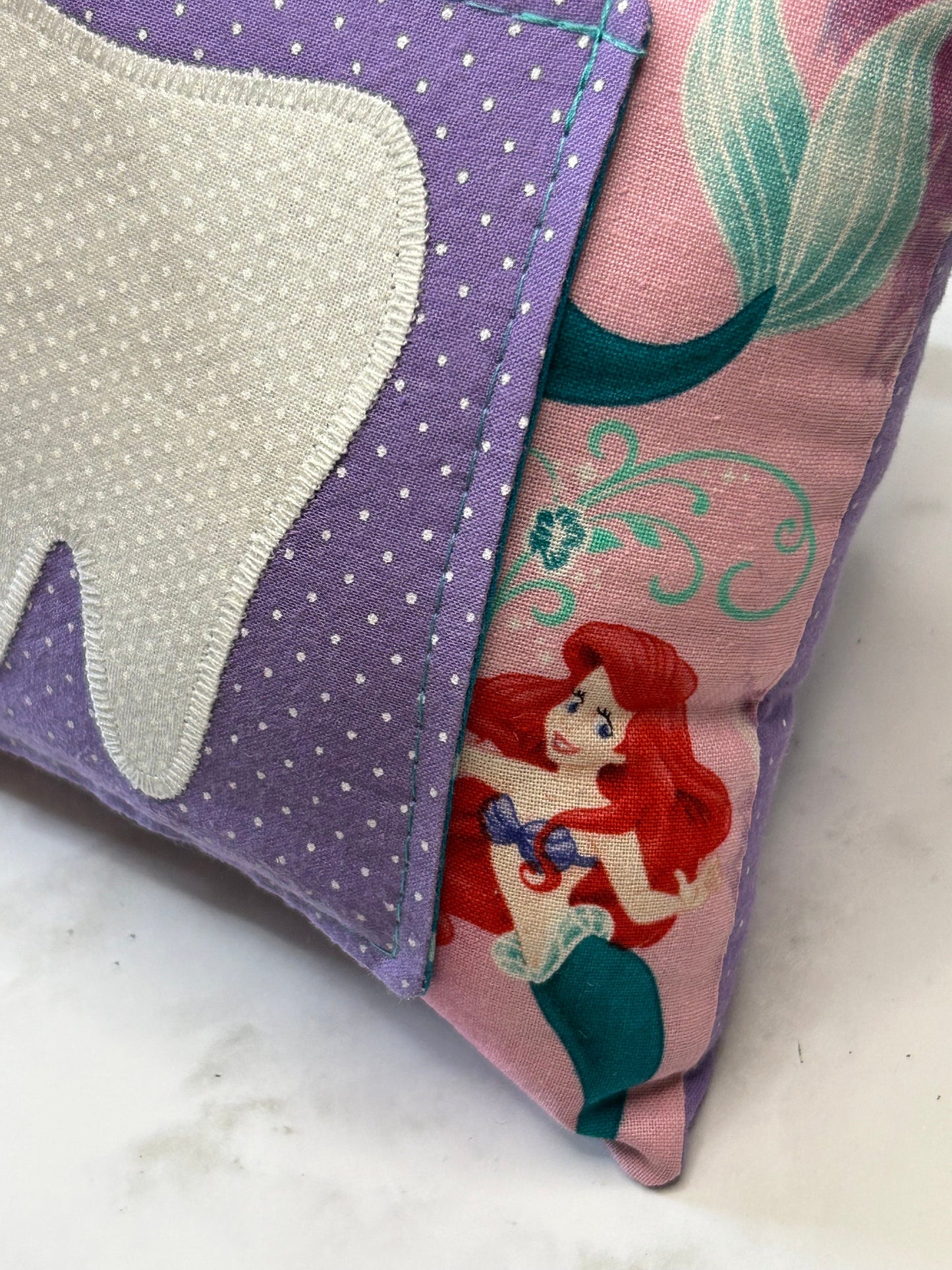 Tooth Fairy Pillow - Little Mermaid Ariel