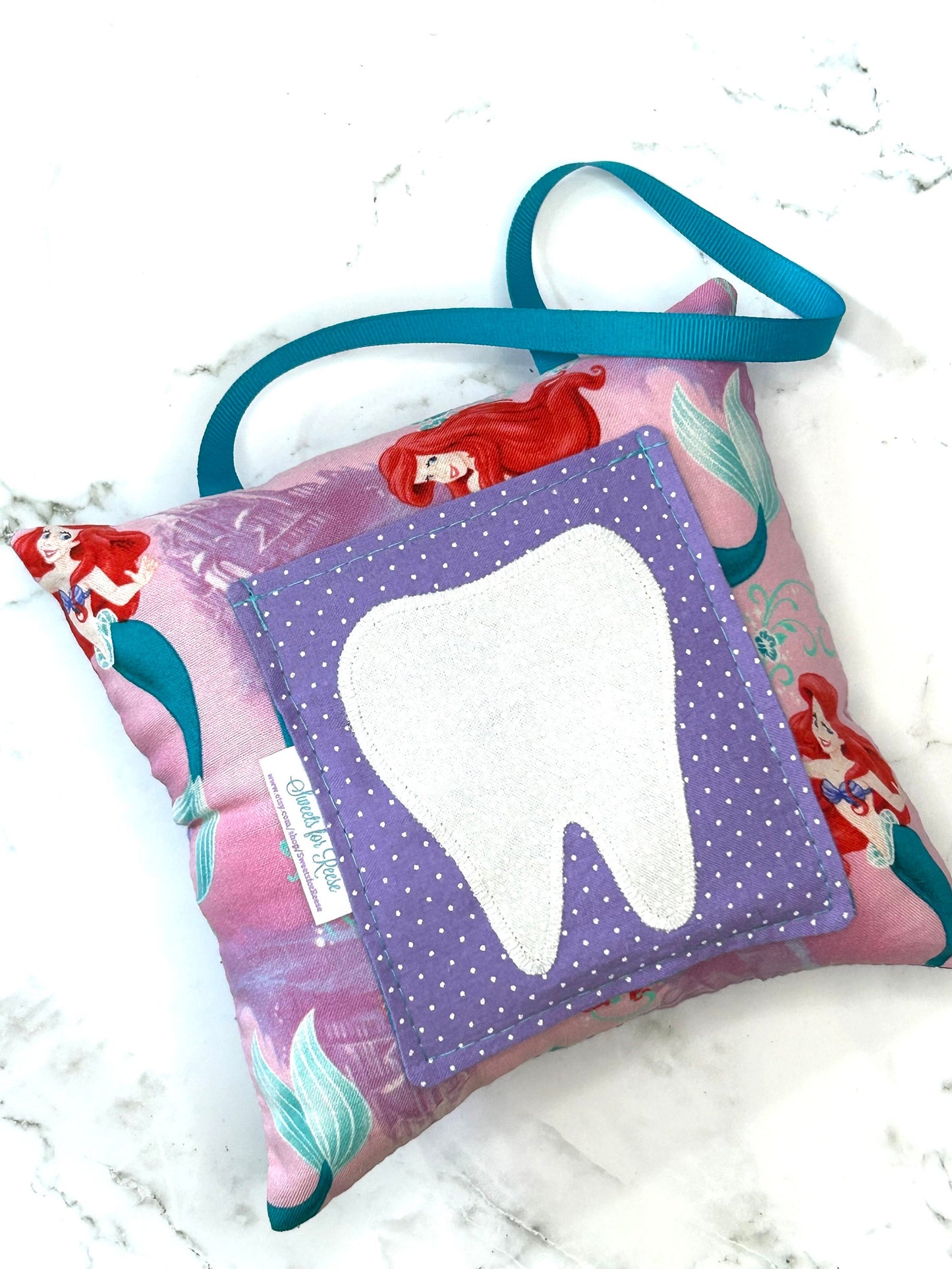 Tooth Fairy Pillow - Little Mermaid Ariel