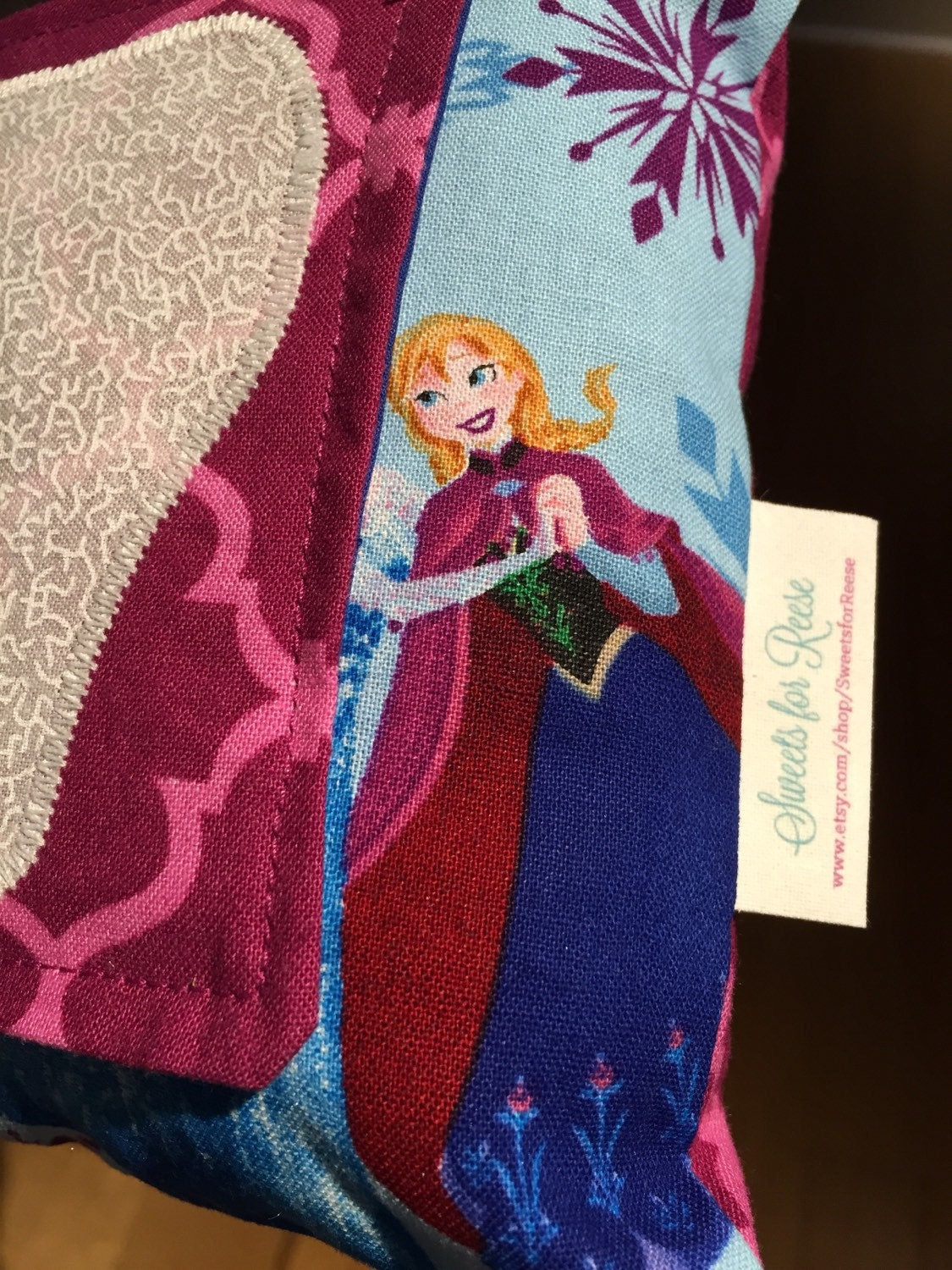 Tooth Fairy Pillow - Frozen-Anna,Elsa,Olaf